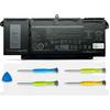 ASODI 7FMXV Laptop Battery Replacement for Dell Latitude 5320 7320 7420 7520 Latitude 5320 2-in-1/7320 2-in-1/7420 2-in-1 P134G001 P135G001 P138G001