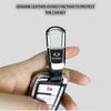 Car Leather Key Chain keychain MISU Pendant Key Case Key Cover For Ssangyong Tivoli Torres EVX XLV Korando e-MOTION MUSSO GRAND C300