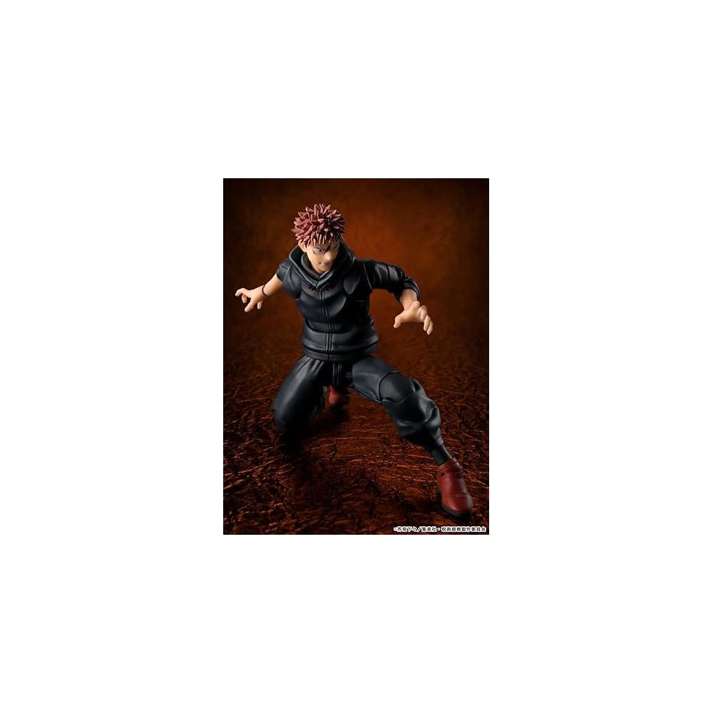 TAMASHII NATIONS S.H. Figuarts Jujutsu Kaisen Yuji Itadori Sukuna Vessel 150mm PVC ABS Action Figure
