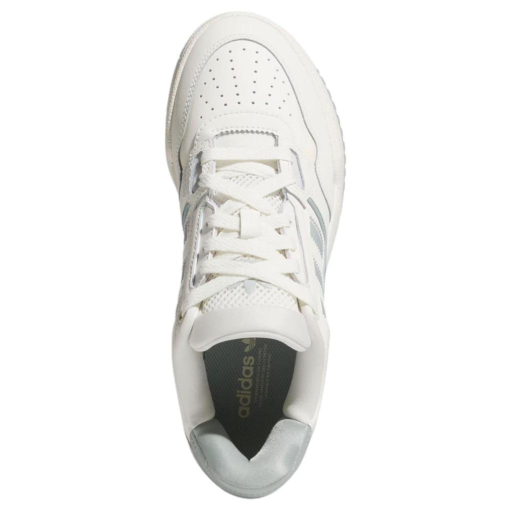 Adidas Originals Drop Step 2.0 Comfortable Fit Low Top Skate Shoes Women sneaker Han-Jade-White KJ1116