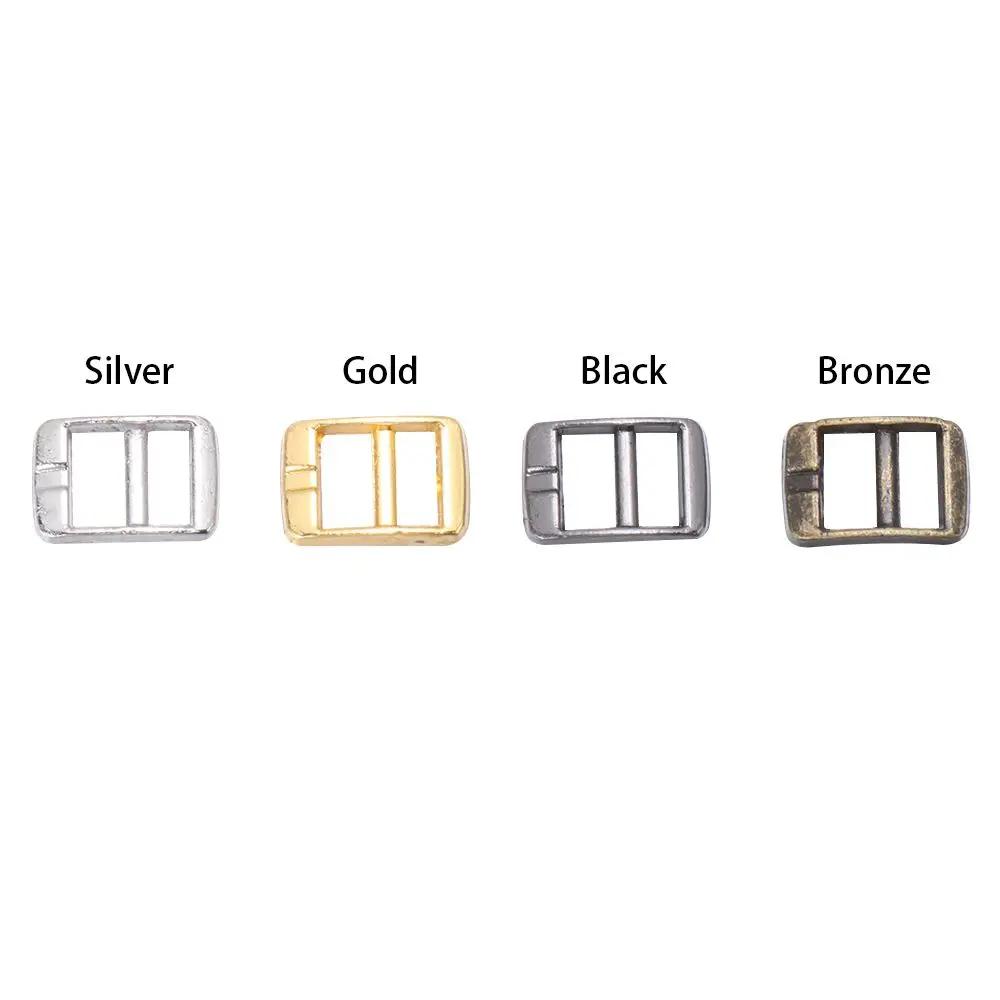 20pcs High quality 4 colors Belt Buttons Bags Accessories Tri-glide Buckle Diy Dolls Buckles