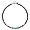 Emperor Stone Beaded Men's Collarbone Necklace: Stylish European & American Hip Hop Abacus Bead Chain