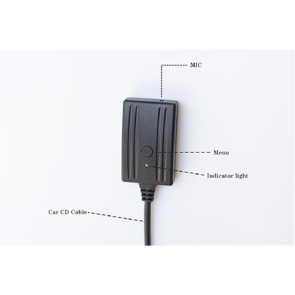 Car Bluetooth Wireless Audio Module Aux Cable Cable Adapter Support MIC Change songs For Kenwood 13-pin