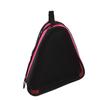 Skates Bag Thickened 3 Layers Triangle Waterproof Roller Skates Bag with Adjustable Strap for Outdoors Pink