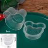 Kitchen Gadgets Onigiri Rice Set Cartoon Sushi Rolls Sushi Mold Japanese Ball Bento Press Maker Mold DIY Tools Kit Accessories