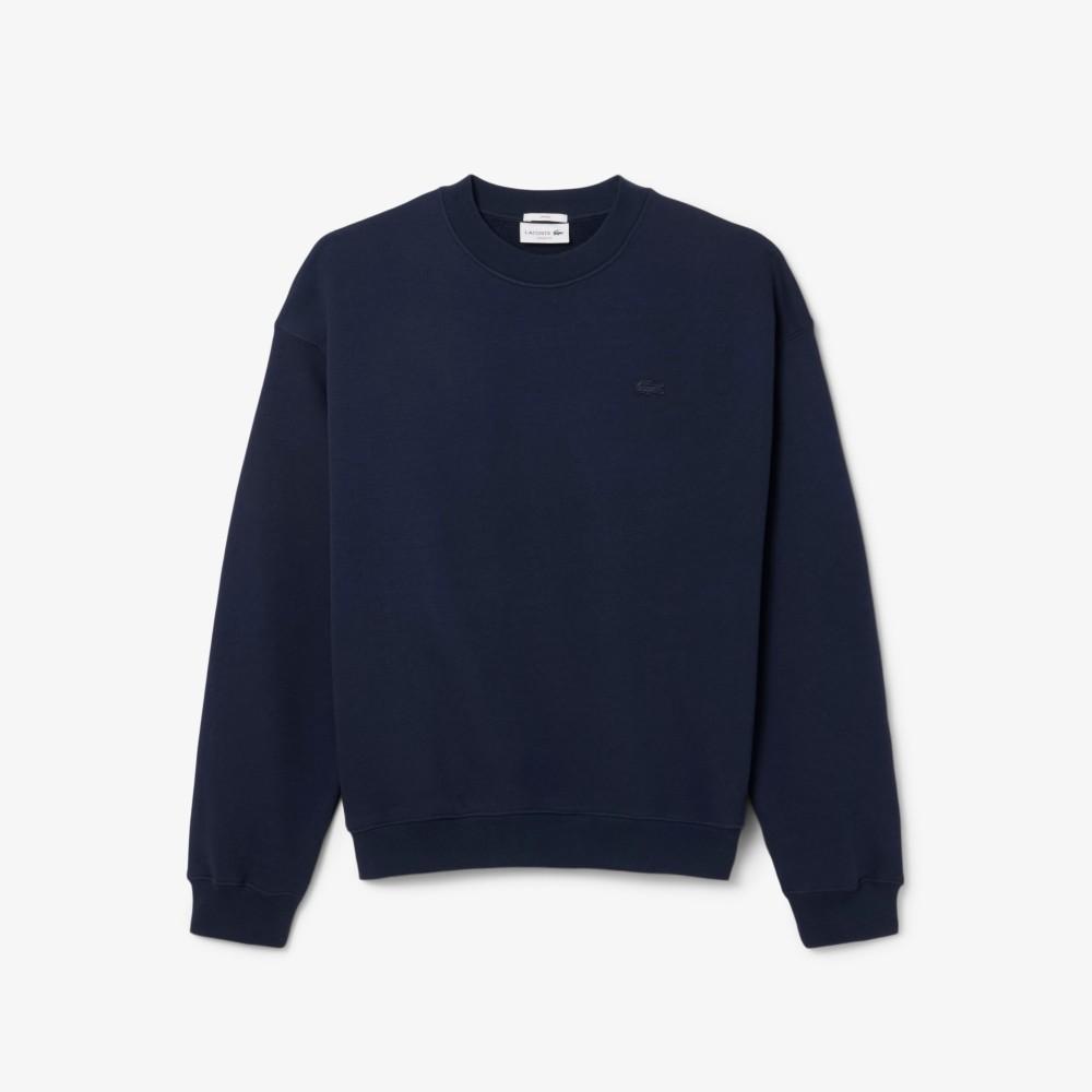 [Lacoste] Men's Loose Fit Crew Neck Pullover SH7745-55N166