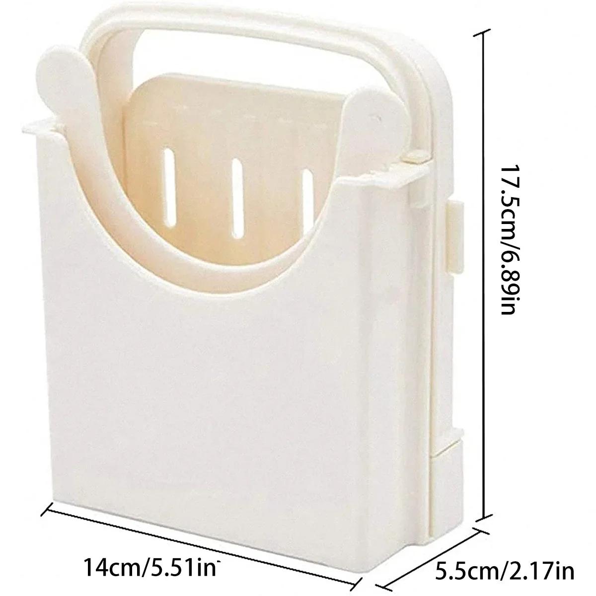 Manual Bread Slicer Plastic Foldable Toast Loaf Slicer Tool Adjustable  Bread Cutting Kitchen Baking Food Tools