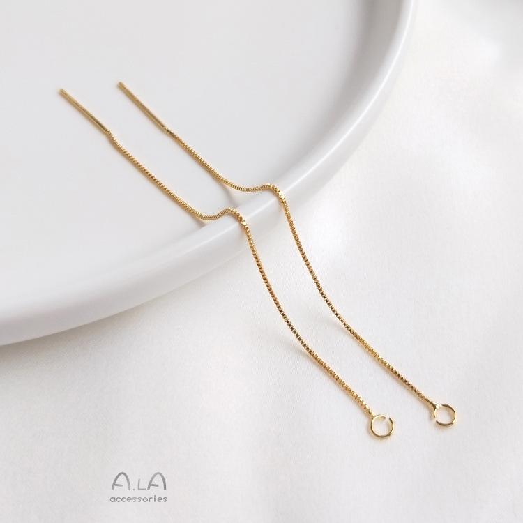 

Покрытые медью позолоченные 18 карат ушные крючки с пинами-петельками для изготовления серег своими руками