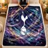 Flanel Battaniye Tottenham Hotspur Sıcak Yumuşak Atkı Battaniye İç Mekan Kanepe Yatak Oturma Odası Kullanımı İçin