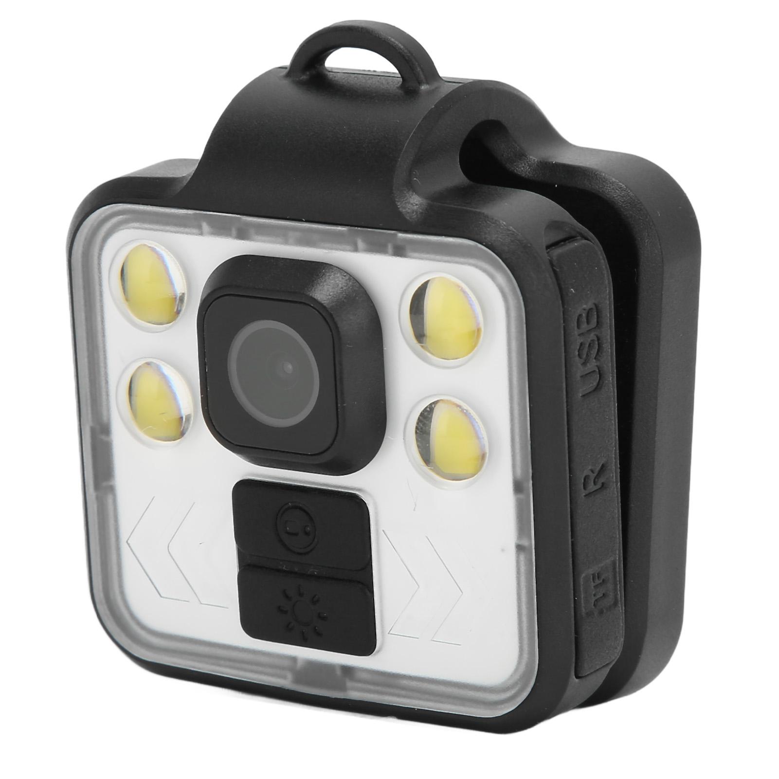 

Міні HD Камера Нічного Бачення IP65 Водонепроникна 4 Потужні Білі Світлодіоди 1080P 3-в-1 Маленьке Відео чорний