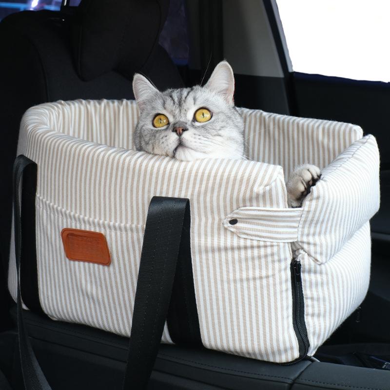 Pet Car Mat Dog Central Control Kennel Car Artifact Car Kennel Safety Seat Teddy Pomeranian Cat Supplies