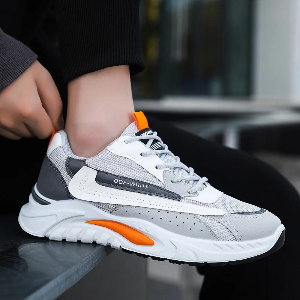 2024 Spring/Autumn Men's Classic Fashion Trend Casual Sports Shoes Latest Youth Outdoor Soft Bottom Wear Resistant Running Shoes