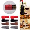 8Pcs Silicone Wine Stoppers Reusable Beverage Bottle Sealer Sparkling Wine Bottle Stoppers Bar Bartender Accessories