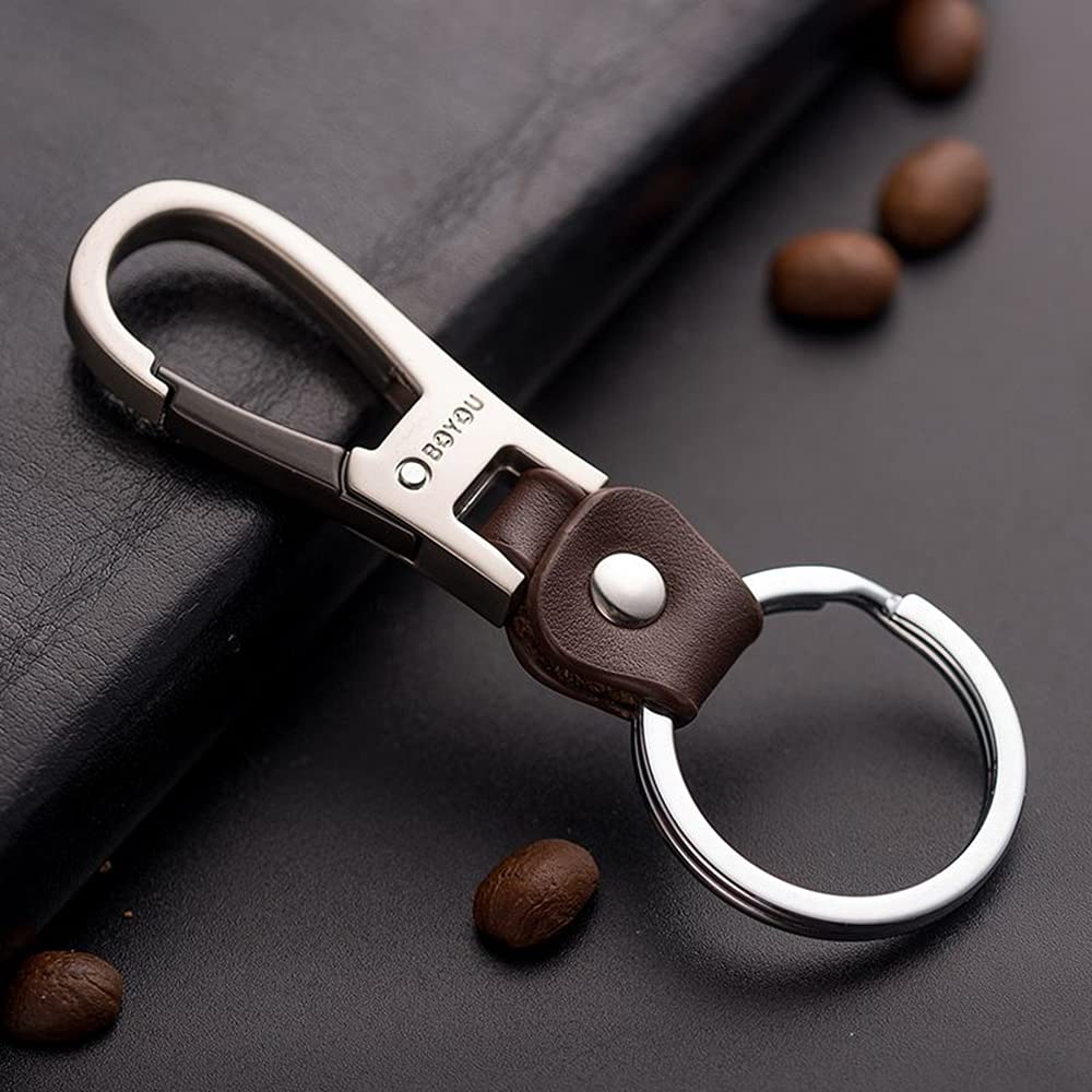 Keepfine Motorcycle Key Chain, Bicycle Key Ring, Car Keychain, Carabiner Hook, Lightweight, Durable, Easy