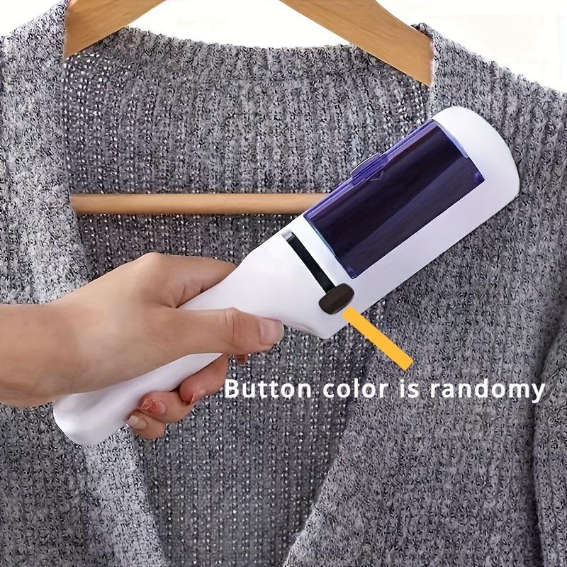 1pc Portable Pet Hair Remover Roller - Reusable Lint Brush for Dog & Cat Fur, Ideal for Furniture, Carpets & Clothes, Easy Clean-Up Tool