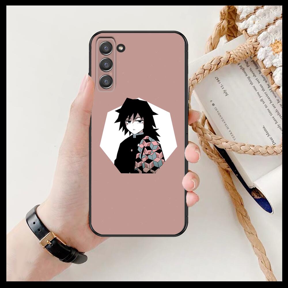 Kamado Nezuko Kimetsu No Yaiba Demon Slayer TPU Soft Phone Cover Rumpf für Samsung Galaxy S6 S7 S8 S9 S10E S20 S21 S5 S30 Plus S2