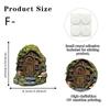 Fairy-tale Cottage Wooden Door, Garden Wall Decorations, Corner Ornaments, Courtyard Landscaping, Miniature Landscape, Atmosphere Effect