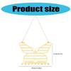 Stylish Butterfly Wall Mounted Jewelry Organizers Decoration for Necklace Rings Bracelet Display Household Use