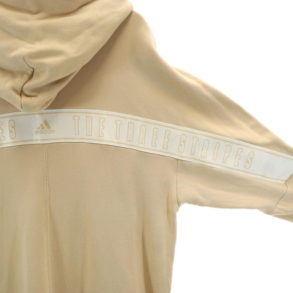 adidas Back logo Long sleeve sweat Long dress M beige Women Used