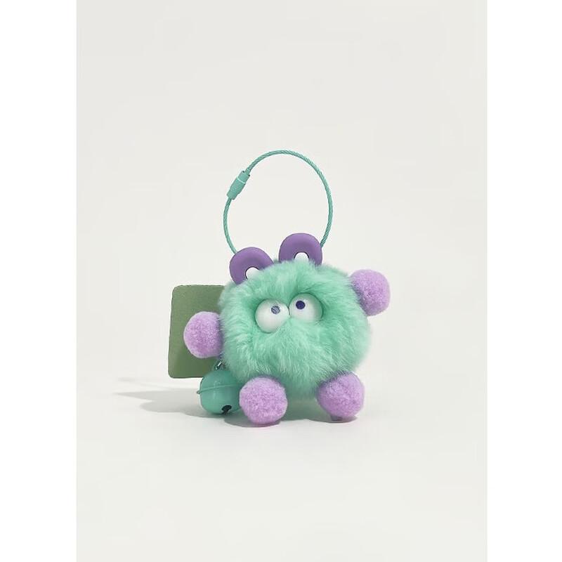 Мультяшный брелок-подвеска из кроличьего меха