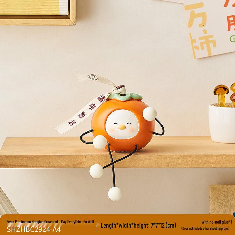 Dangle Leg Doll Ornament for Home or Children's Room Decor