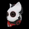 Punk Cat Mask For Halloween Party With Resin Material And Fun Costume Accessory For Cosplay Events