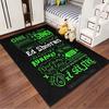 Luxury UFC MMA Fighting Championship Area Rug, Non-Slip Washable Throw Carpet for Living Room Bedroom Entryway Home