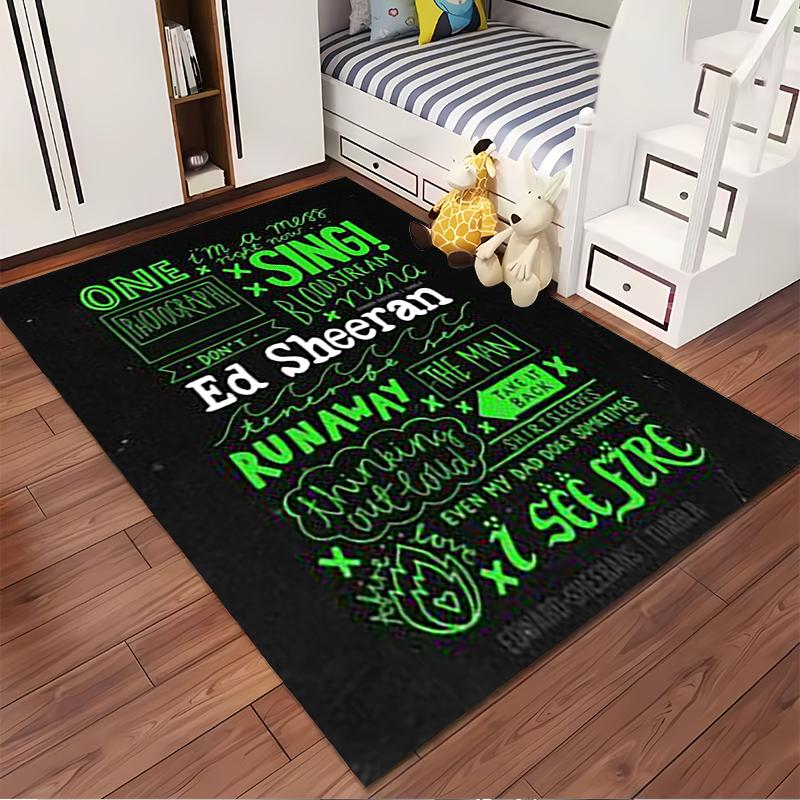 Luxury UFC MMA Fighting Championship Area Rug, Non-Slip Washable Throw Carpet for Living Room Bedroom Entryway Home