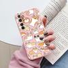 For Xiaomi Mi Note 10 Lite Case Cover Cute Cartoons Painted Soft Silicone Phone Case For Xiaomi Mi Note 10 Lite Fundas Flowers