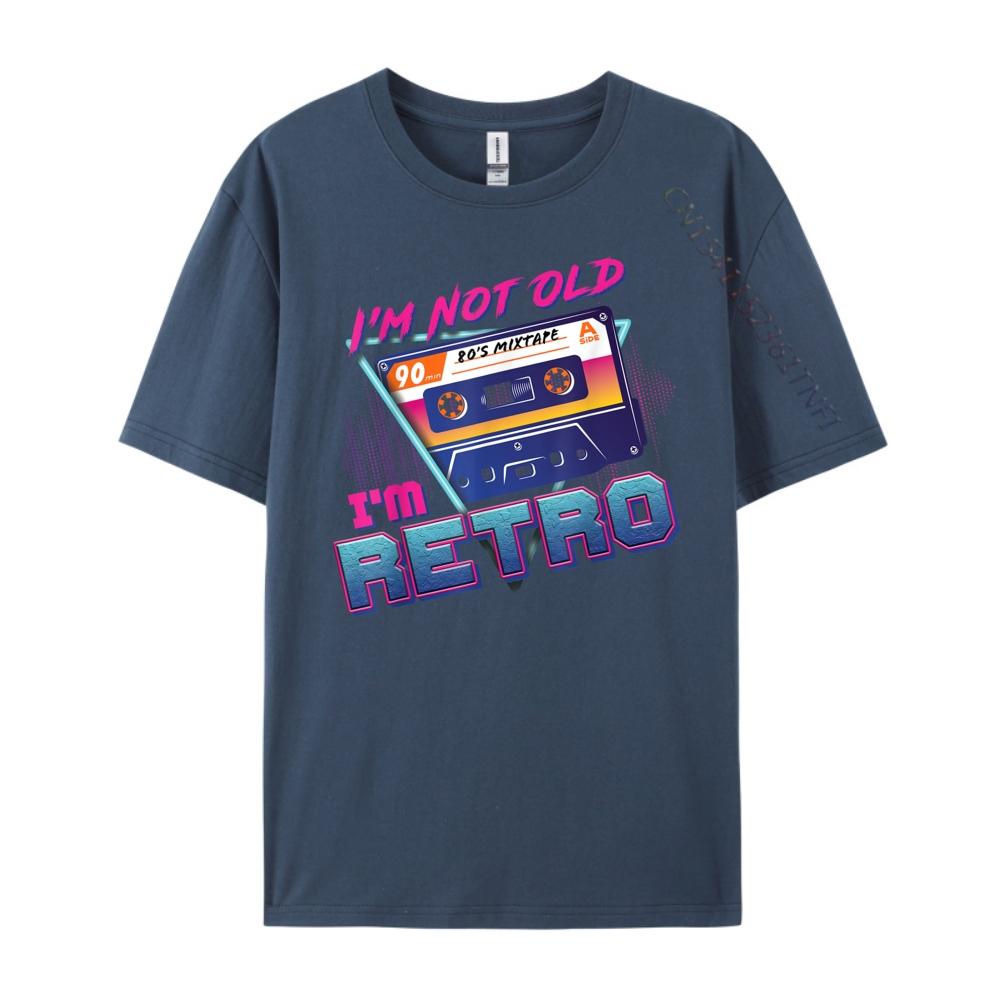 I M Not Old I M Classic 80 Music Cassette Mixtape Graphic T Shirts 100 Cotton Student Christmas Shirt Gothic Style