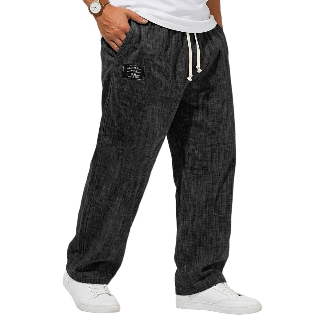 Men's Casual Color Breathable Pants for Everyday Wear