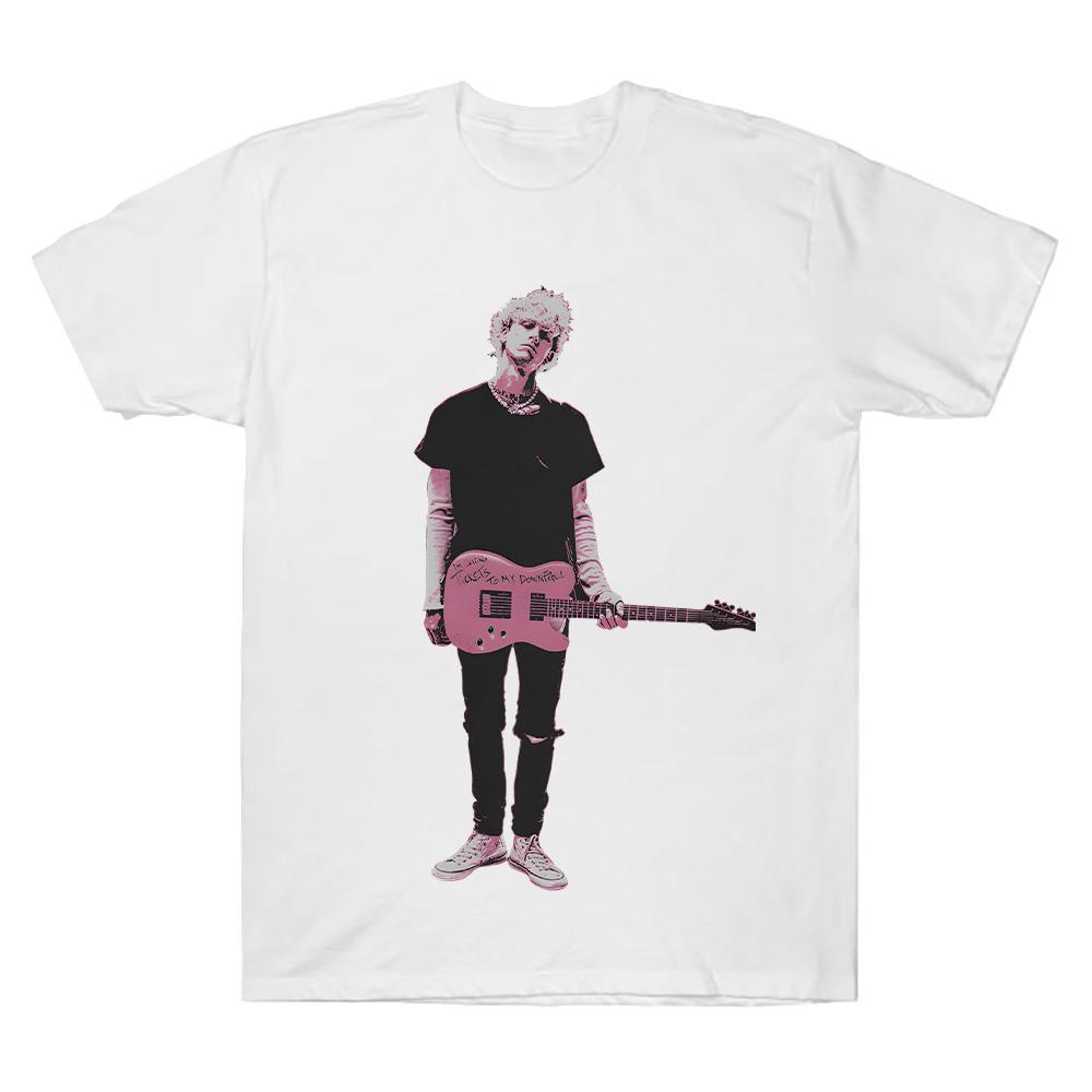 MGK Tickets Anniversary Tee Graphic T Shirt Men Women Harajuku Vintage High Street Tshirt Summer Cotton Top Streetwear