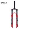 Furcă de suspensie cu aer Bolany MTB 27.5 29 inch, blocare aliaj magneziu, cursă 120mm, furcă aer-ulei, burete PTFE, eliberare rapidă