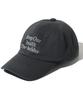 MILLO ARCHIVE Holiday Signature Ball Cap [Charcoal]