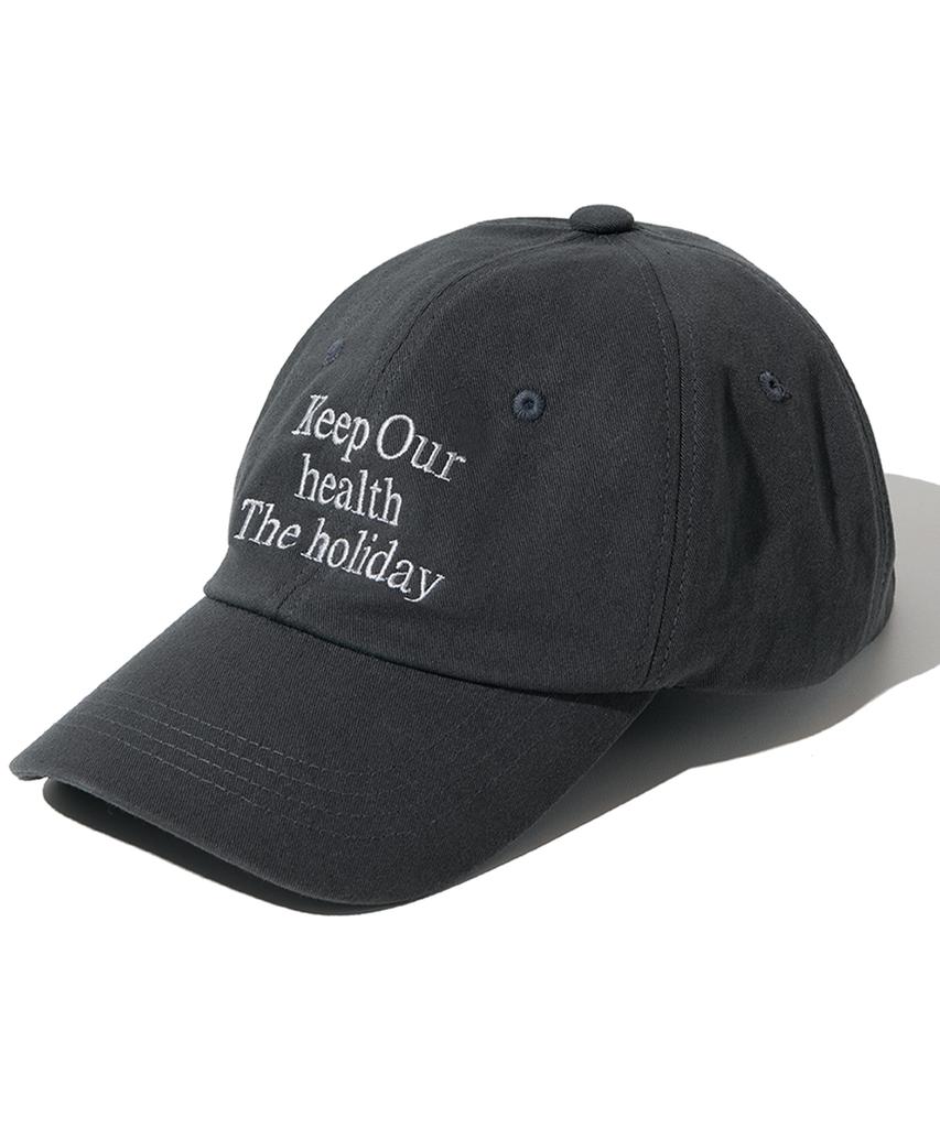 MILLO ARCHIVE Holiday Signature Ball Cap [Charcoal]