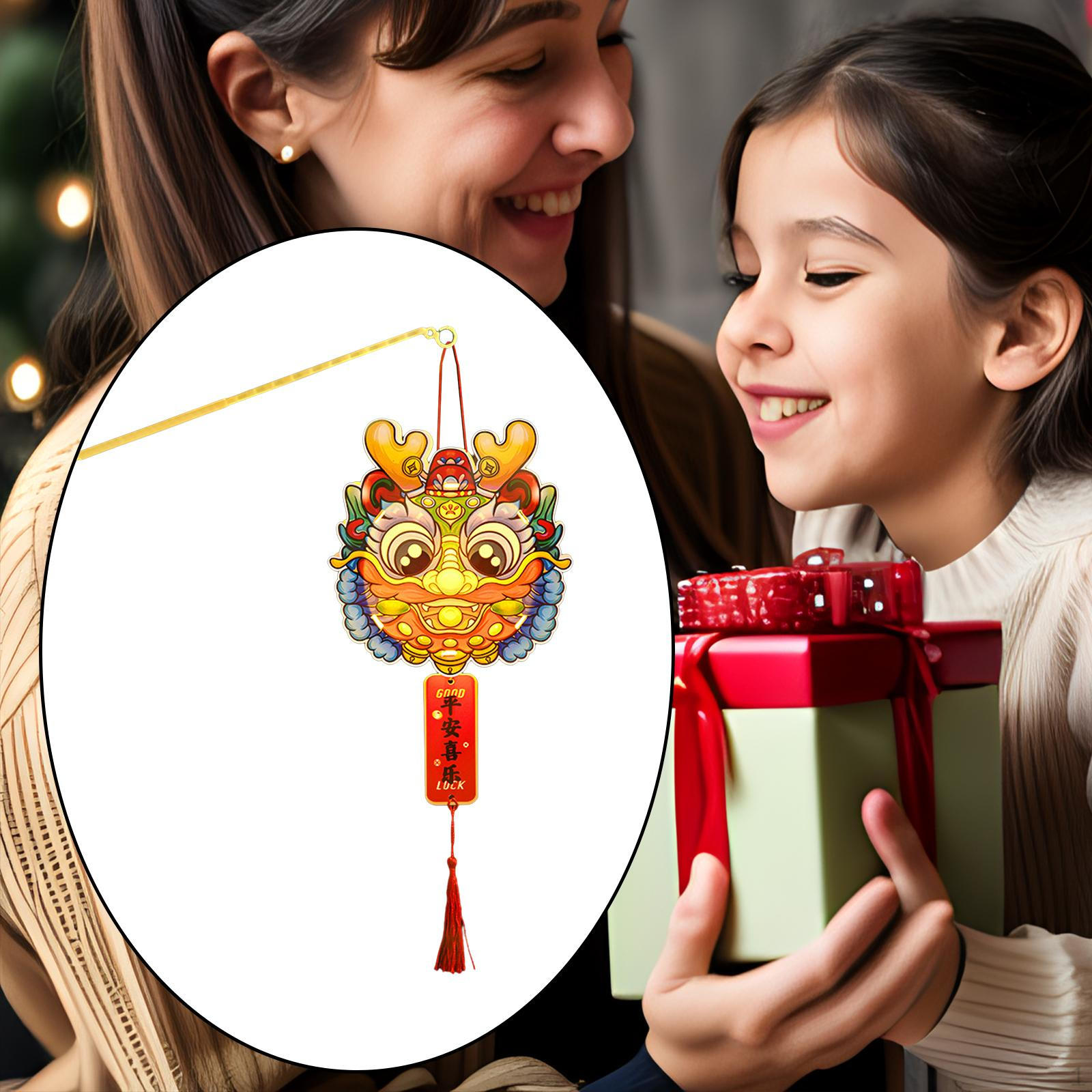 

Китайский Годовой Фонарь DIY Набор для рукоделия Дракон Декор Ручной Традиционный для девочек