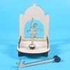 1 Set DIY Magnetic Ballet Girl Model Kit Handmade Wooden Puzzle Dance Stage Building Crafts Kids STEM Educational Science Experiment Toy