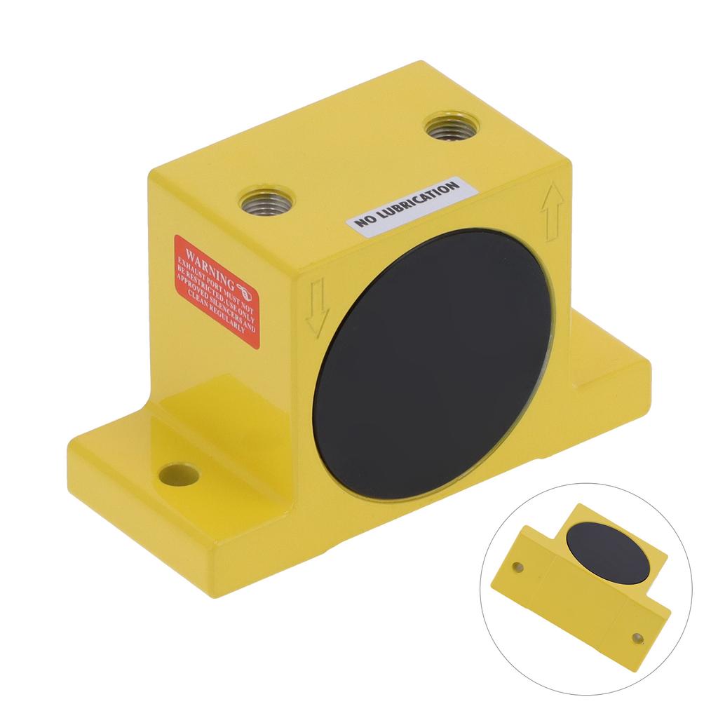 Vibratore Pneumatico Basso Rumore Oscillatore a Turbina d'Aria Piattaforma Vibrante in Lega di Alluminio Forniture
