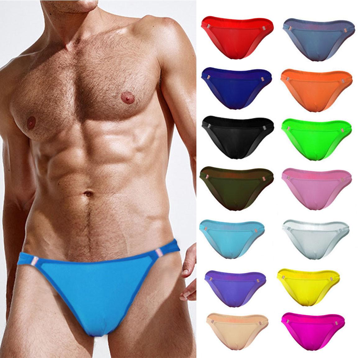 

Мужская мода Sretch G-строка T-обратно Micro Thong Брифы нижнее белье