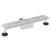 Linear Shower Drain in Silver 50 cm Stainless Steel 304