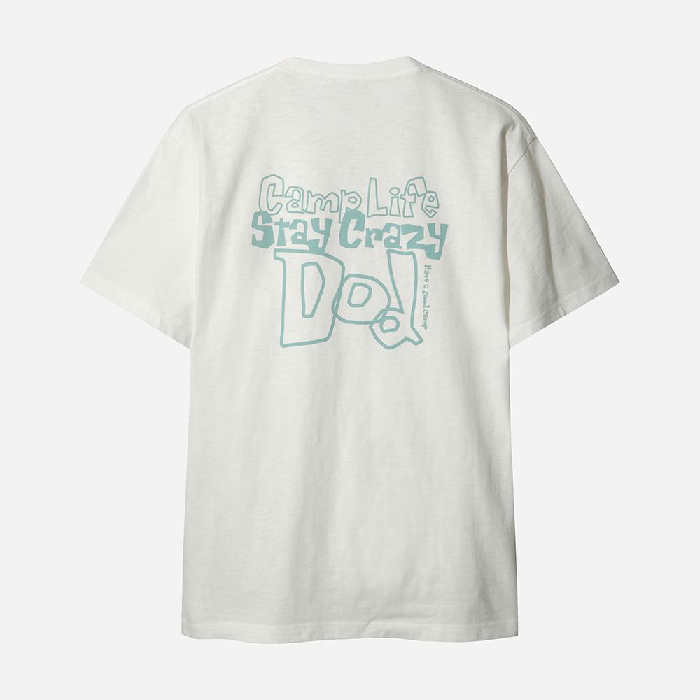 DOD Camp Life Short Sleeve T-Shirt (Off White 2)
