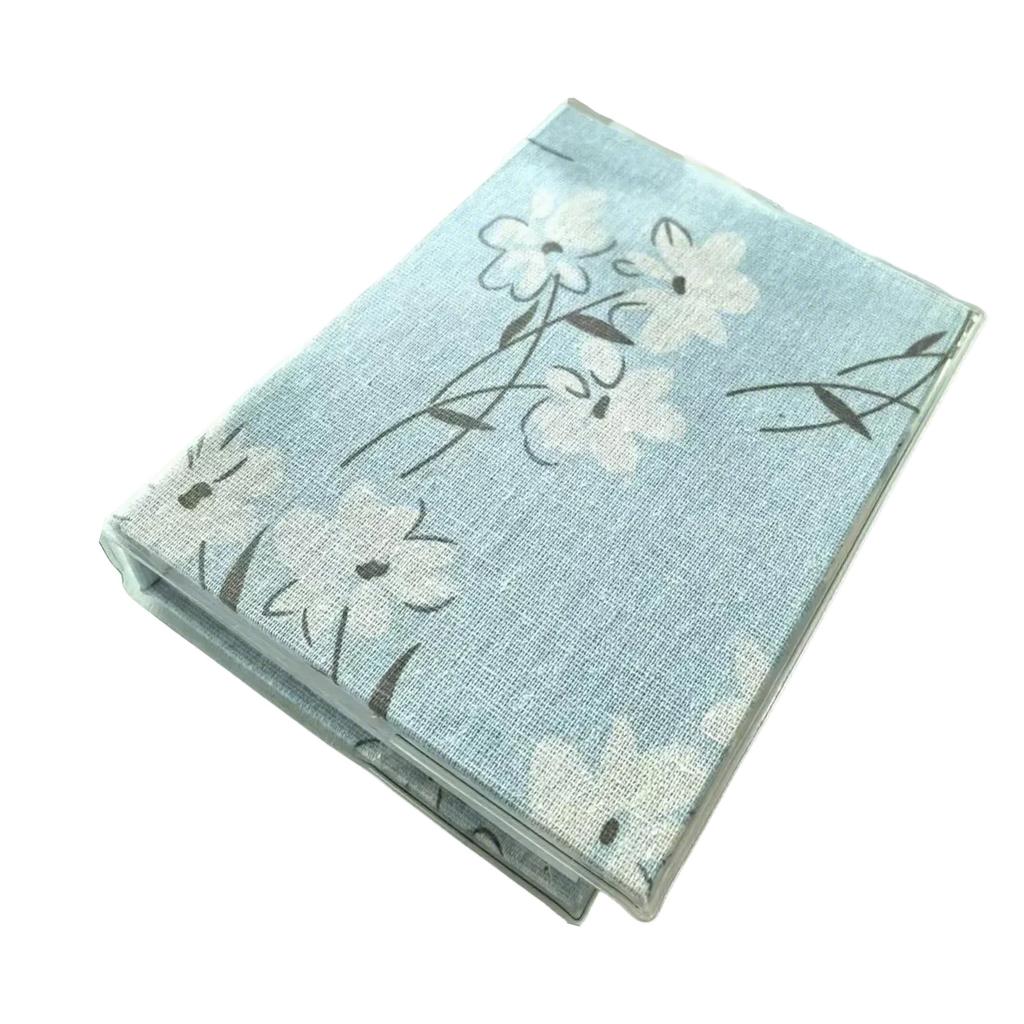 Album foto de calitate din material textil de 6 inch pentru 100 de fotografii Capacitate mare pentru stocare familie, nuntă, aniversare, cărți poștale