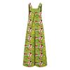 Women's Casual Loose Jumpsuit Christmas Print Wide Leg Jumpsuit Sleeveless With Pockets
