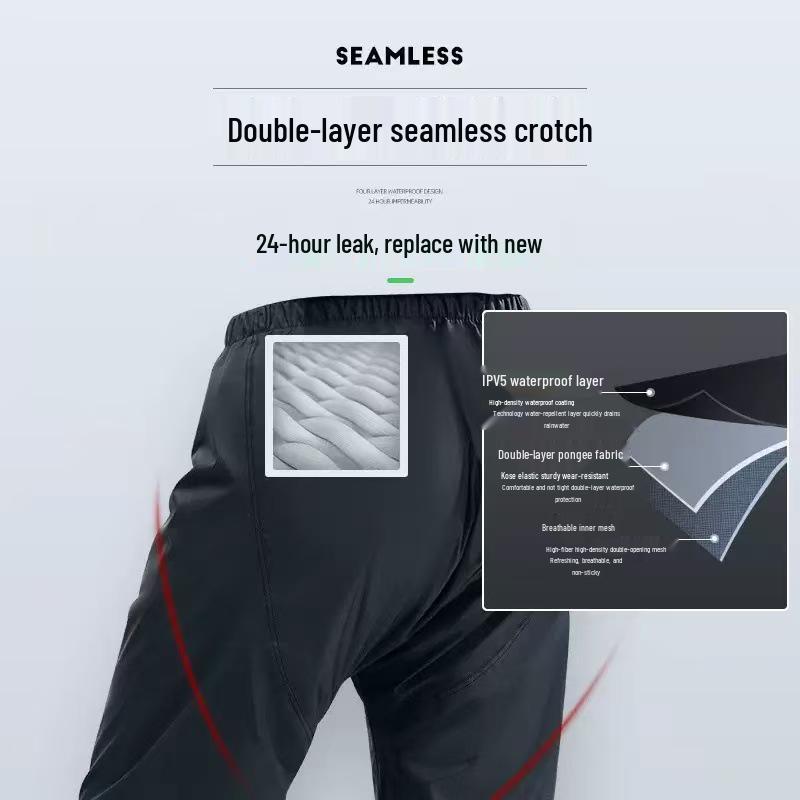 Men's Waterproof Raincoat and Pants Set - Stormproof Motorcycle Riding Gear