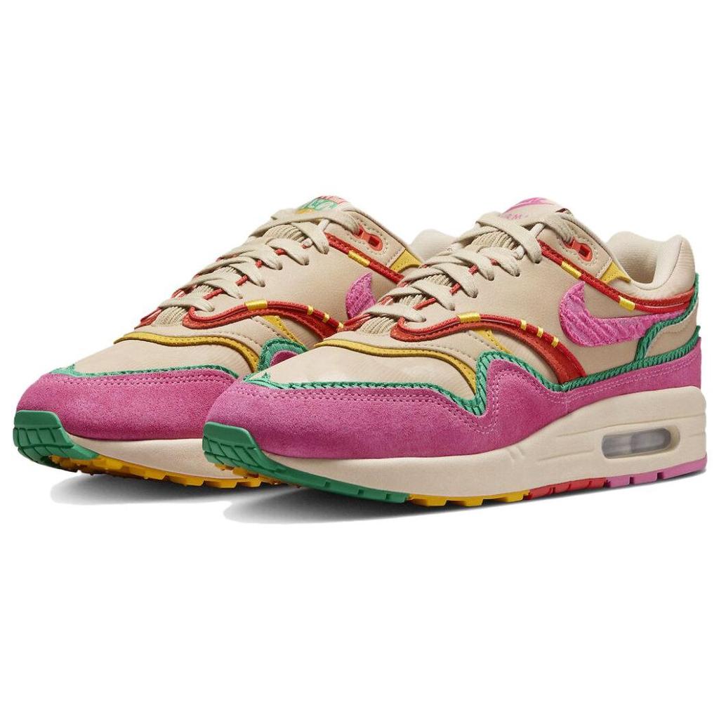 Nike Air Max 1 Familia Unisex Sneakers Roze Hennep Pinksicle FN0598-200