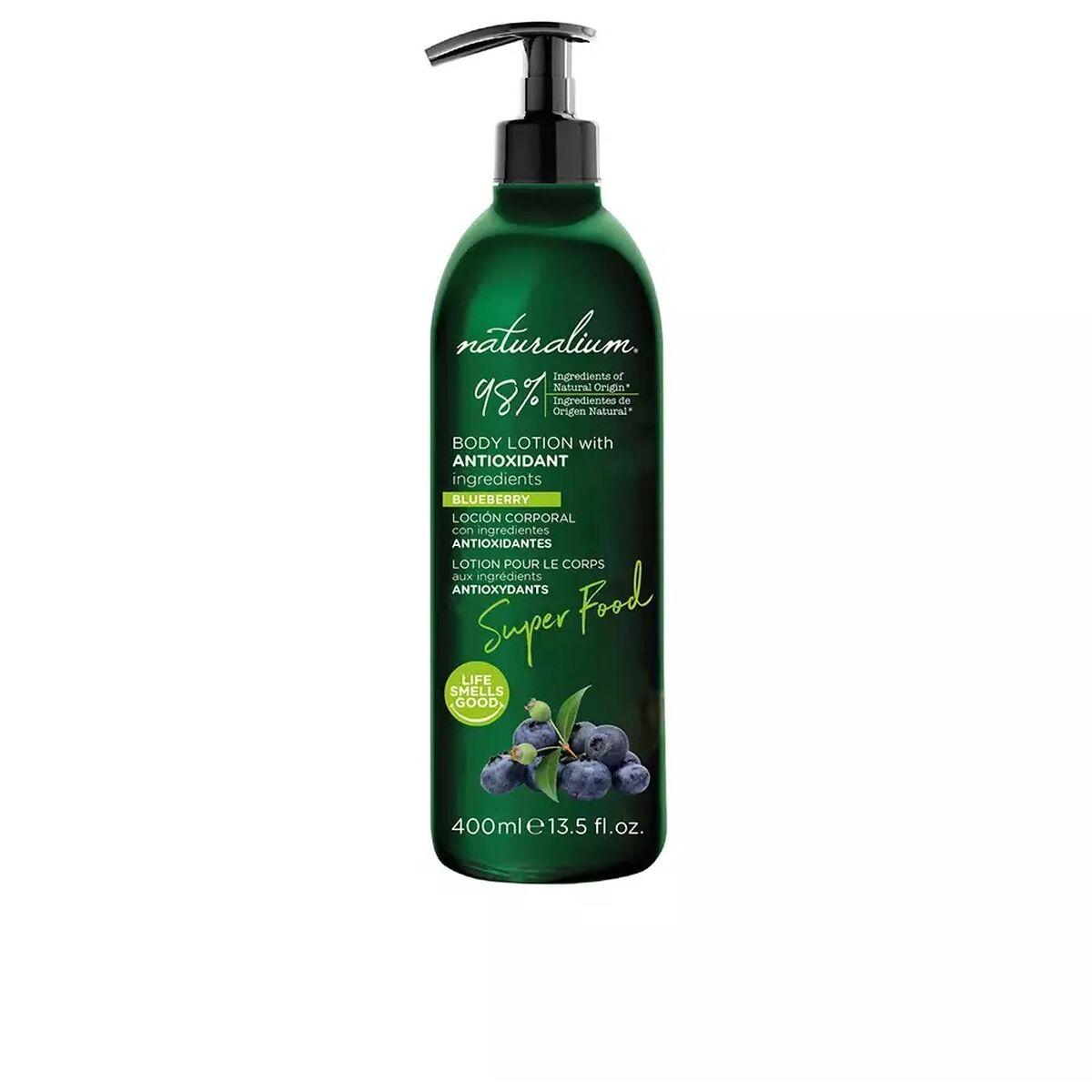 

Lotion corporelle Naturalium Super Food antioxydante Myrtilles 400 ml
