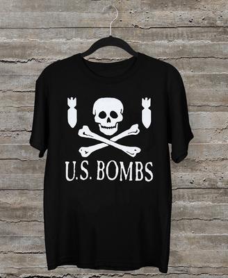 NEU USA. BOMBS Bandlogo Klassisches Geschenk für Fans Schwarz Alle Größen T-Shirt Unisex T-Shirt