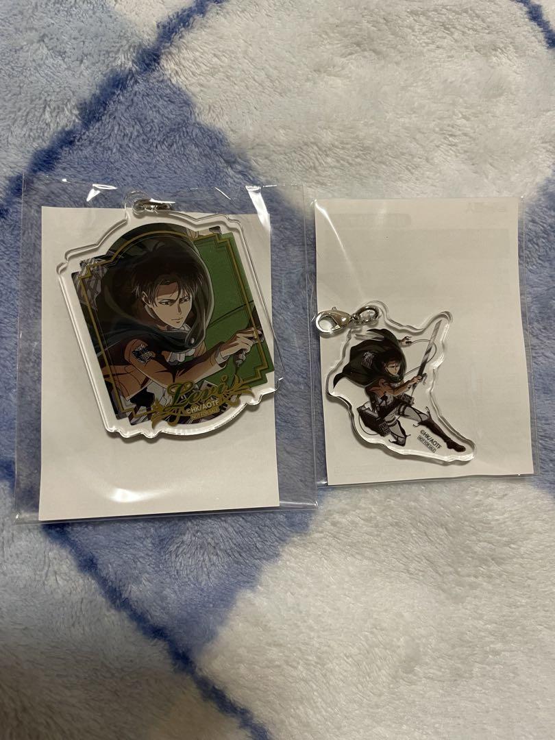 

[USED] Attack on Titan: Attack on Memory B Prize Acrylic Charm Keychain Levi