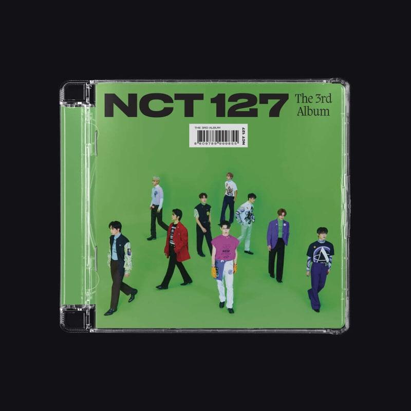 

NCT 127 3rd Album - Sticker [Jewel Case ver.] [1 out of 10 covers randomly sent]