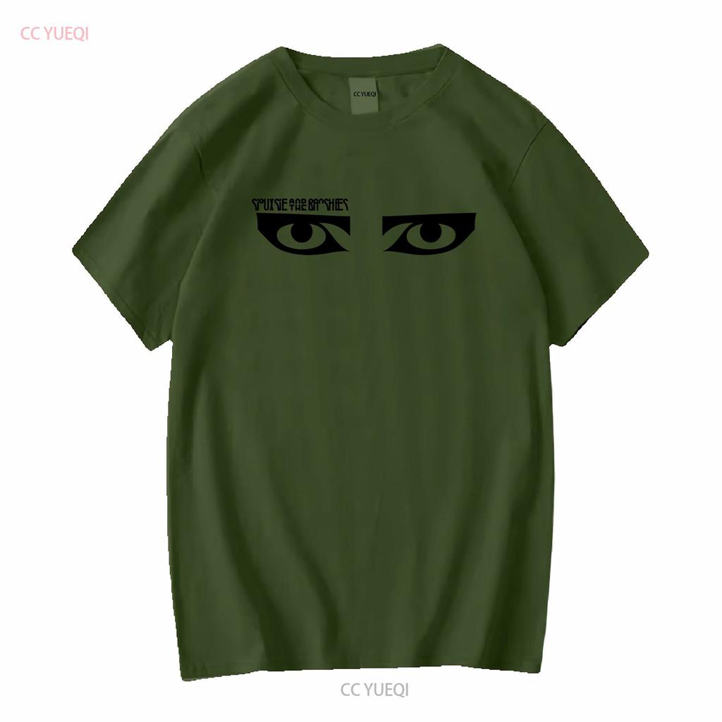 Siouxsie And The Banshees Eyes T Shirt Cotton White S To 5xl Md1388 Vintage Washed Designer Clothes Fashion
